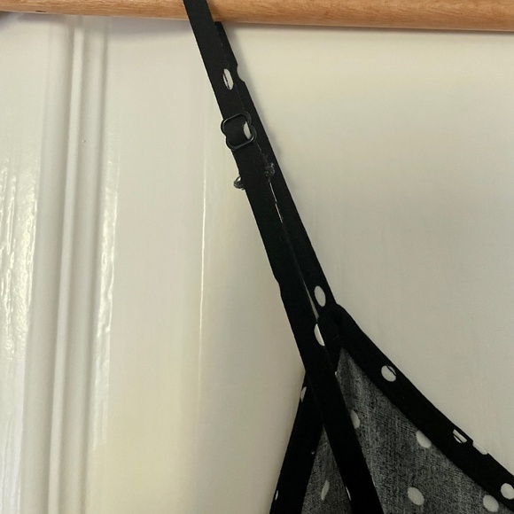 Garage Black and White Polka Dot Midi Sundress | Size M - Picture 6 of 8